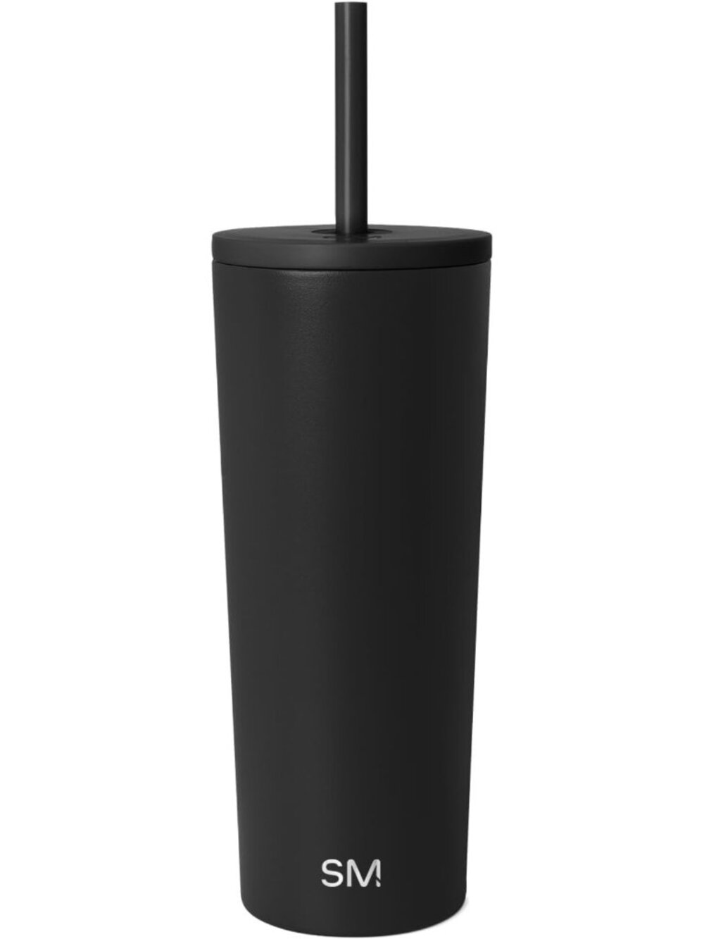 Insulated 24oz Iced Coffee Tumbler | Sleek Black Design | Perfect for On-the-Go